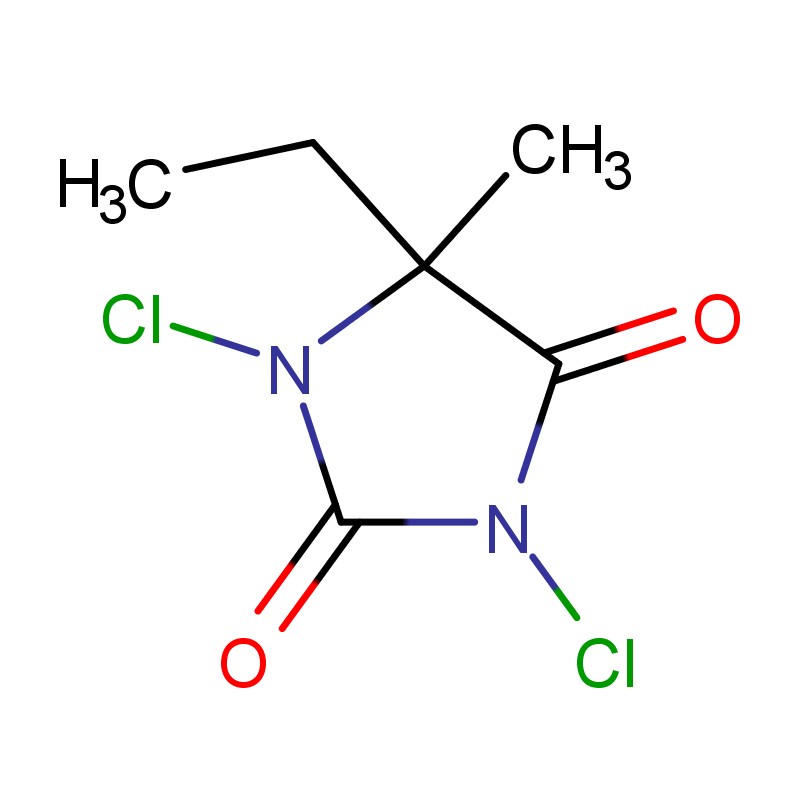 1,3-dicloro-5-etil-5-metil-hidantoína